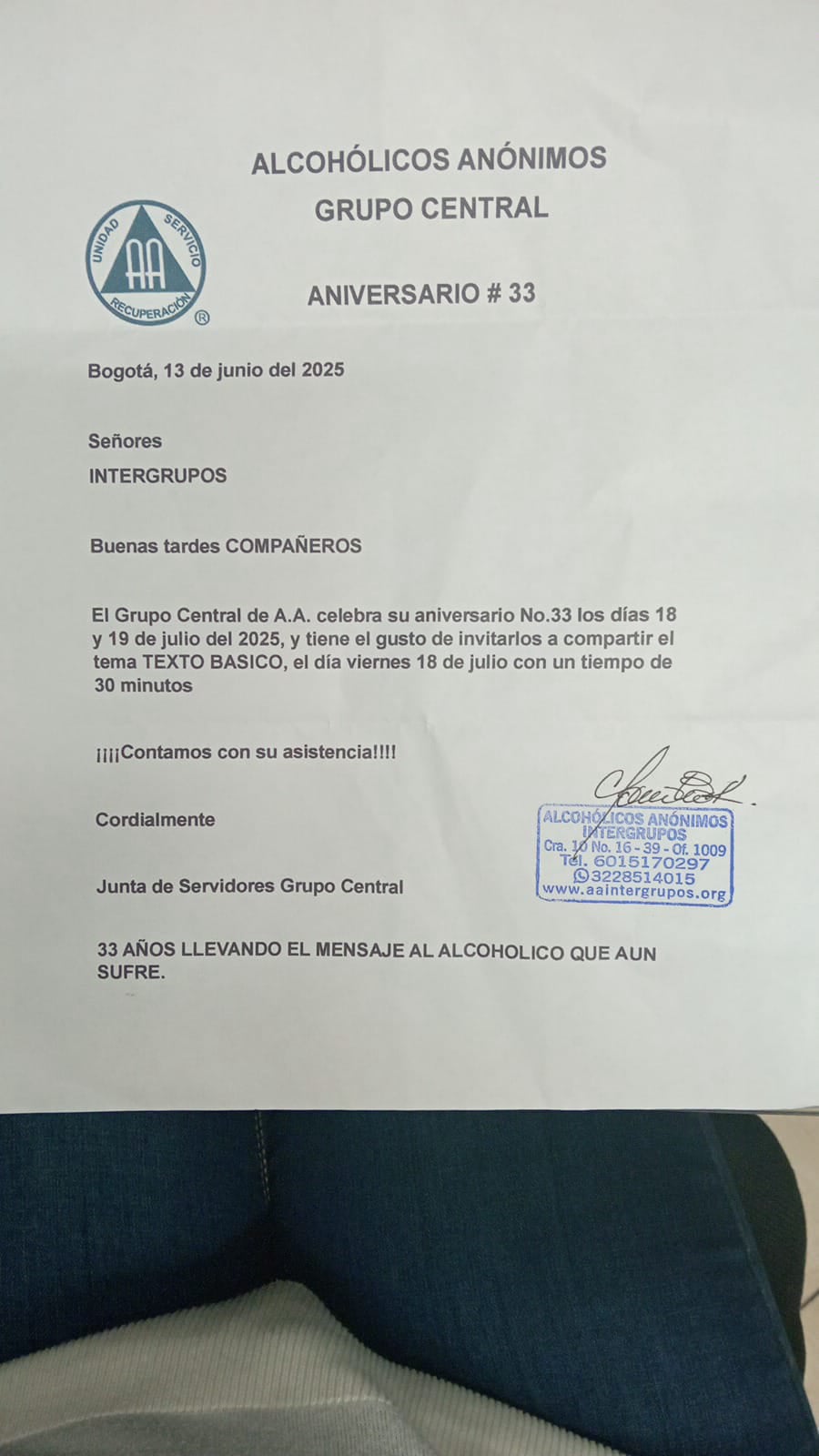 aaintergrupos